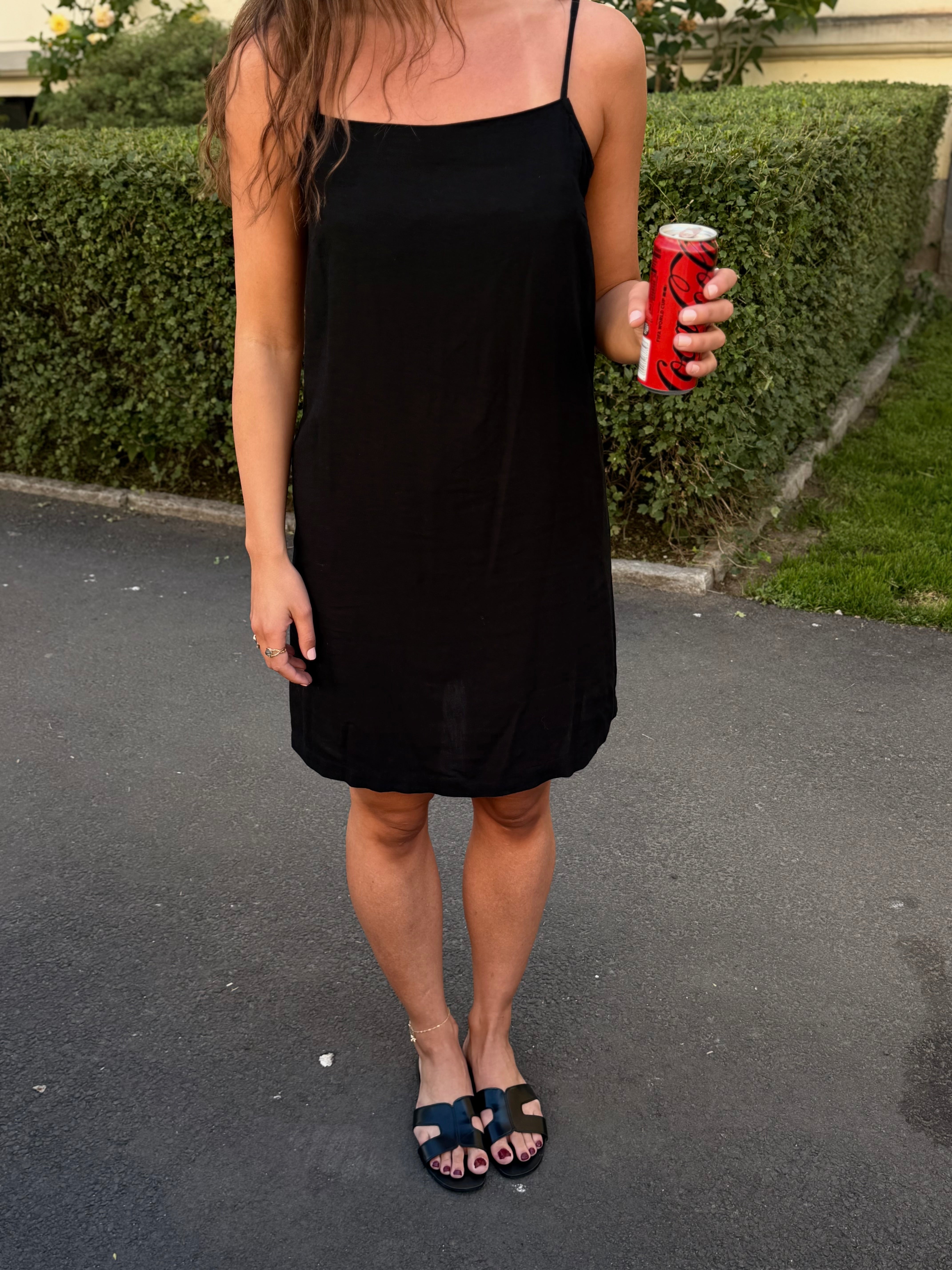 PCPIA Short Dress - Black